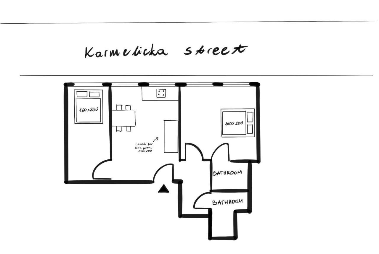 Modern House In Old Town Numero 5 Krakow Bagian luar foto